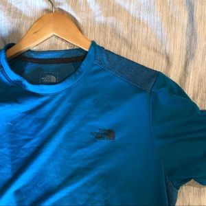 The North Face Blue Athletic Shirt